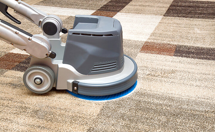 オーボットを使用したカーペット清掃